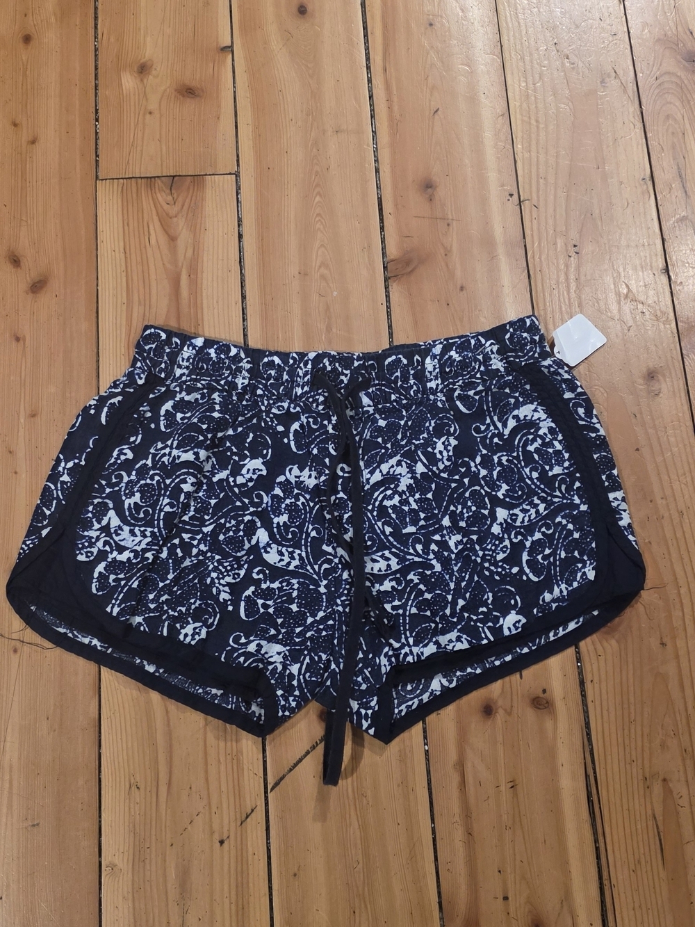 GAP Navy Blue and White Printed Athletic Shorts